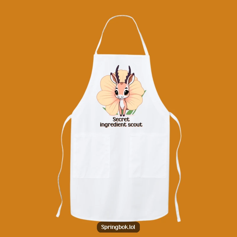 Funny Springbok Apron: Hilarious Kitchen Wear for Curious Cooks and Springbok Enthusiasts