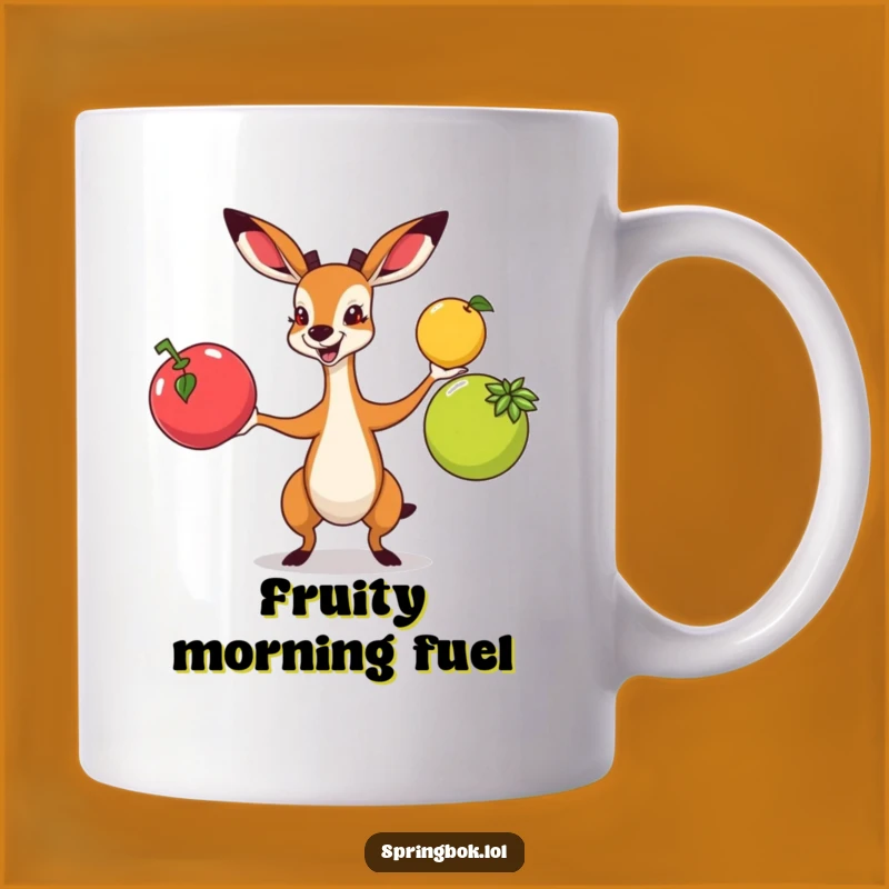Funny Springbok Juggling Mug: A Hilarious Gift for the Multitasker