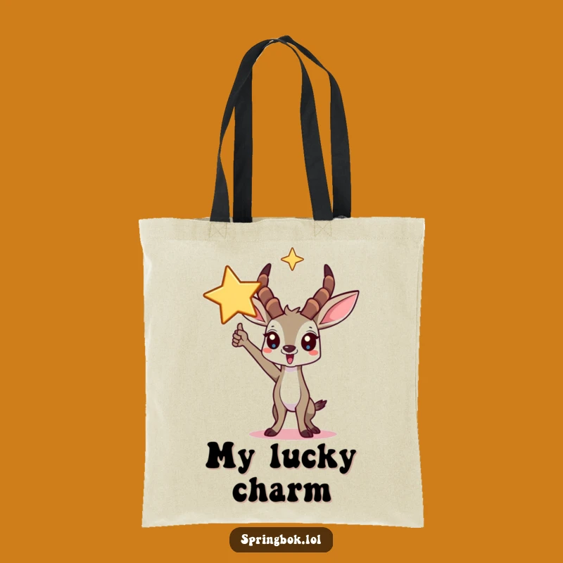 Funny Springbok Star Tote Bag: Carry Your Success, Great Funny Gift